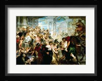 The Rape of the Sabine Women Fine Art Print