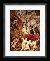 The Arrival of Marie de Medici in Marseilles, 3rd November 1600 Fine Art Print