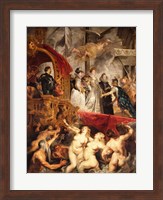 The Arrival of Marie de Medici in Marseilles, 3rd November 1600 Fine Art Print