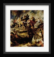 Battle of the Amazons and Greeks Fine Art Print
