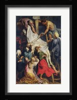 Descent from the Cross, 1617 Framed Print
