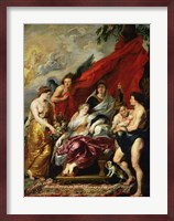 The Birth of Louis XIII Fine Art Print