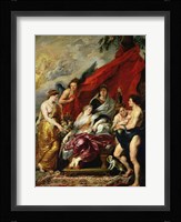 The Birth of Louis XIII Fine Art Print