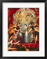 The Medici Cycle: Exchange of the Two Princesses of France and Spain Fine Art Print
