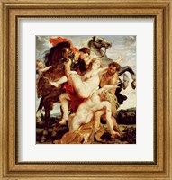 Rape of the Daughters of Leucippus Fine Art Print