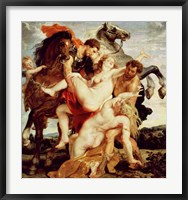 Rape of the Daughters of Leucippus Fine Art Print