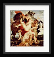 Rape of the Daughters of Leucippus Fine Art Print
