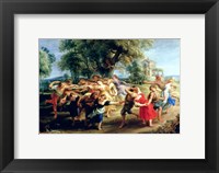 A Peasant Dance Fine Art Print