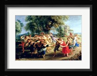 A Peasant Dance Fine Art Print