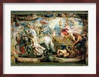 The Triumph of the Church over Fury, Hatred and Discord Fine Art Print