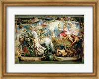 The Triumph of the Church over Fury, Hatred and Discord Fine Art Print