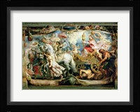 The Triumph of the Church over Fury, Hatred and Discord Fine Art Print