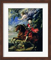 The Cardinal Infante Ferdinand at the Battle of Nordlingen, c.1634 Fine Art Print