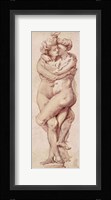 Embracing Couple Framed Print