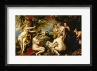 Diana and Callisto Framed Print