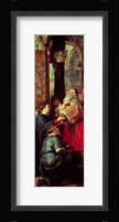 Presentation in the Temple, right panel from the Descent from the Cross triptych Fine Art Print