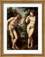 Adam and Eve, c.1599 Fine Art Print