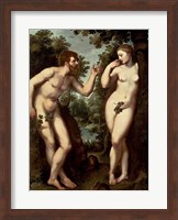 Adam and Eve, c.1599 Fine Art Print