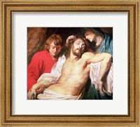 Lament of Christ by the Virgin and St. John Fine Art Print