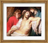 Lament of Christ by the Virgin and St. John Fine Art Print