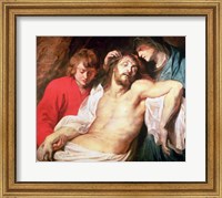 Lament of Christ by the Virgin and St. John Fine Art Print