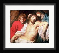 Lament of Christ by the Virgin and St. John Fine Art Print