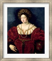 Posthumous portrait of Isabella d'Este Fine Art Print
