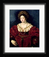 Posthumous portrait of Isabella d'Este Fine Art Print
