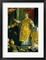 The Vision of St. Ignatius of Loyola Fine Art Print