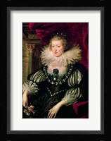 Portrait of Anne of Austria - detail Fine Art Print