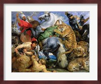 The Tiger Hunt Fine Art Print