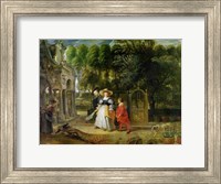 Rubens and Helene Fourment Fine Art Print