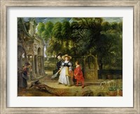 Rubens and Helene Fourment Fine Art Print