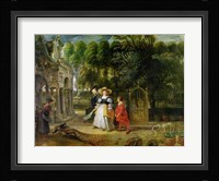 Rubens and Helene Fourment Fine Art Print