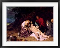 Lamentation over the Dead Christ with St. John and the Holy Women Fine Art Print