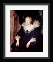 Portrait of Anne of Austria Fine Art Print