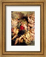 The Virgin and Child surrounded by the Holy Innocents Fine Art Print