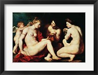 Venus, Cupid, Bacchus and Ceres, 1613 Fine Art Print