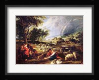 Landscape with a Rainbow Fine Art Print