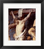 Christ Between the Two Thieves, 1620 - up close Fine Art Print