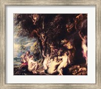 Nymphs and Satyrs Fine Art Print