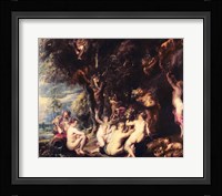 Nymphs and Satyrs Fine Art Print