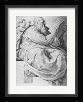 The Prophet Zacharias, after Michangelo Buonarroti Fine Art Print