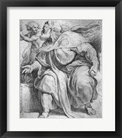 The Prophet Ezekiel, after Michangelo Buonarroti Fine Art Print