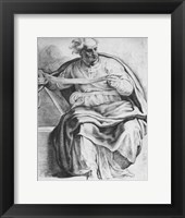 The Prophet Joel, after Michangelo Buonarroti Fine Art Print