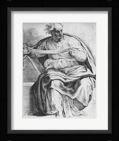 The Prophet Joel, after Michangelo Buonarroti Fine Art Print