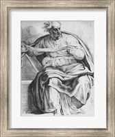The Prophet Joel, after Michangelo Buonarroti Fine Art Print