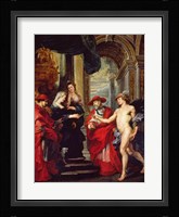 The Medici Cycle: The Treaty of Angouleme 30 April 1619 Fine Art Print