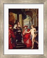 The Medici Cycle: The Treaty of Angouleme 30 April 1619 Fine Art Print