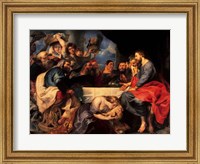 Feast in the house of Simon the Pharisee, c.1620 Fine Art Print